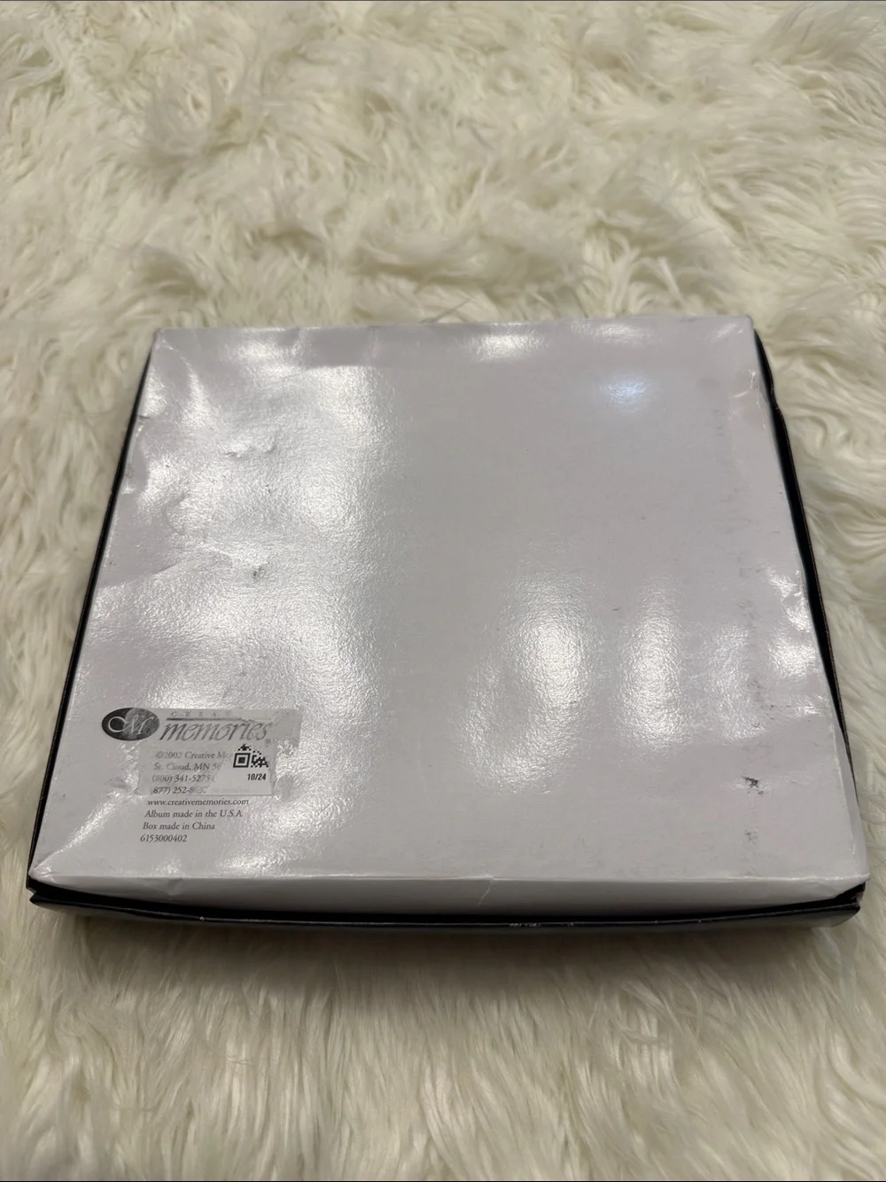 Creative Memories Purple Triumph Album with Heart Motif